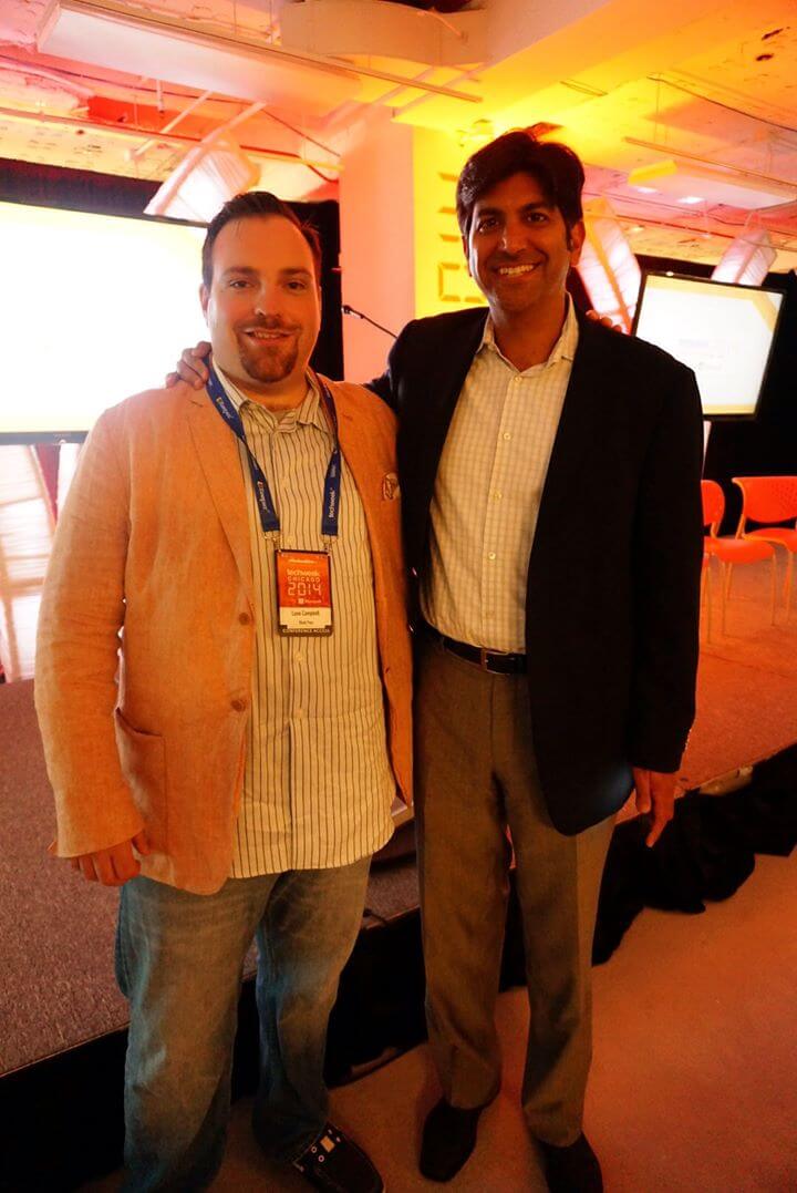 Lane with Aneesh Chopra first CTO of USA